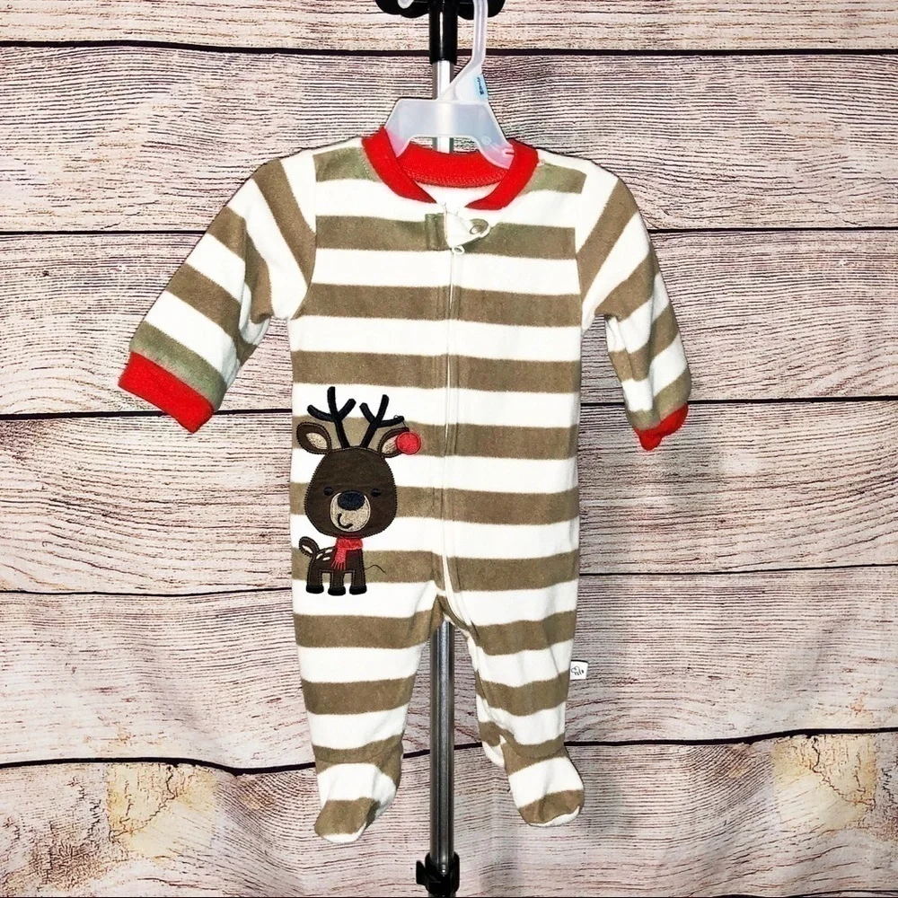First Moments Reindeer sleeper Size Newborn